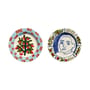 Inti Munay 05 Plate ceramic multicoloured / Set of 2 - Ø 25.8 cm - Serax