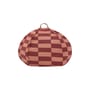 Sitzkissen für Kinder Vibes Round textil rot / Ø 70 cm - NOBODINOZ