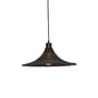 Sospensione Borabora fibre legno nero rattan / Ø 40 cm - GOOD&MOJO