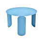Table basse Bebop métal bleu / Ø 60 x H 38 cm - Fermob