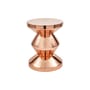 Tabouret Zig Zag Metal rose - Pols Potten