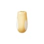 Vase Adat Dot verre jaune / Ø 19,5 x H 37 cm - Soufflé bouche - BROSTE COPENHAGEN