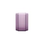 Okra Vase plastic material purple / H 24 cm - Recycled / Patricia Urquiola, 2023 - Kartell