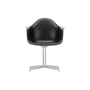 Fauteuil RE DAL - Eames Plastic Armchair noir / (1950) - Pied La Fonda / Recyclé - Vitra