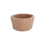 Portavaso Corteza Large materiale plastico beige / 64 x 70 cm x H 36 cm - Kartell