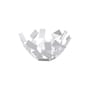 Corbeille La Stanza dello Scirocco métal blanc / Ø 27 x H 13 cm - Mario Trimarchi, 2009 - Alessi