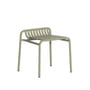 Tabouret Week-End métal vert / Aluminium - Petite Friture
