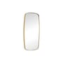 Wandspiegel Retro Rectangular metall gold / 29 x 59 cm - HÜBSCH