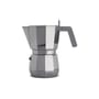 Cafetière italienne Moka gris argent métal /6 tasses - Alessi