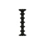 Kerzenleuchter Slave keramik schwarz / Keramik - H 30 cm - Maison Sarah Lavoine