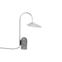 Lampe de table Arum métal / Orientable - Marbre / H 53 cm - Ferm Living