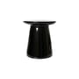 Tavolino d'appoggio Earthenware Medium ceramica nero / Ø 40 x H 43 cm - HK LIVING