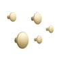 Wandhaken The Dots Métal gold metall / Set von 5 - Muuto