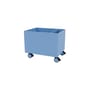 Rollkasten Colour Box II holz blau / 46.8 x 35,4 x H 37.8 cm - MONTANA