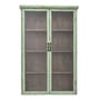 Hazem Wall storage wood green / Wall storage - L 81 x H 122 cm / Wood & glass - Bloomingville