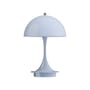 Panthella 160 Wireless rechargeable lamp plastic material blue / LED - Ø 16 cm - Louis Poulsen