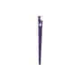  Base, legs metal purple With Vague by Uchronia vise clamp / H 75 cm - For creating tables and Desks - TIPTOE
