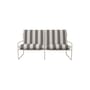 Canapé de jardin 2 places Desert tissu marron L 156 cm - Ferm Living