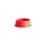 Kerzenleuchter Column Small keramik rot / Für Blockkerzen - Ø 10 cm - Hay