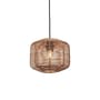Pendelleuchte Tanami faser holz beige / Rattan / Ø 25 x H 20 cm - GOOD&MOJO