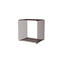 Regal Panton Wire Single Cube metall rot / 34,8 x H 34,8 x T 25,7 cm - Verner Panton, 1971 - MONTANA