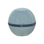 Sitzkissen Côtelé Regular textil blau / Ergonomisch - Ø 55 cm / Gerippter Samt - BLOON PARIS