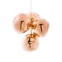Suspension Melt Chandelier Small (2015) / LED - Ø 98 x H 103 cm / Polycarbonate métallisé (change de couleur) - Tom Dixon