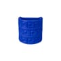 Magna Graecia - Greche Wall vase ceramic blue / L 25 x H 25 cm - Terracotta - Seletti