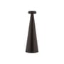 Bedin LED Wireless rechargeable lamp metal brown - Alessi