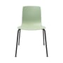 Chaise empilable Aava 02 vert / 4 pieds - Polypropylène recyclé - Arper