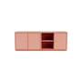 Save Dresser wood pink / W 139.2 x D 38 x H 51 cm - MONTANA