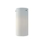 Plafoniera Tobo Porcelaine C215 ceramica bianco / Ø 10 x H 21,5 cm - DCW éditions