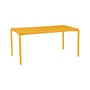 rechteckiger Tisch Calvi metall gelb / 160 x 80 cm - 6 Personen - Fermob
