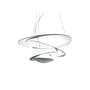 Sospensione Pirce Mini LED metallo bianco / Ø 67 cm - Artemide