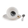 Tasse à thé Guiltless - Proserpina céramique blanc / Avec soucoupe & cuillère - Image érotique au fond de la tasse - Seletti