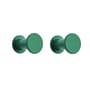 Wandhaken Bolt metall grün / 2er-Set - Stahl - Hay