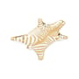 Coppetta Zebra ceramica oro / Svuota-tasche - 15 x 10 cm - Jonathan Adler
