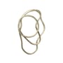 Dessous de plat Pond   / Set de 3  anneaux - Laiton - Ferm Living