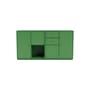 Buffet Couple bois vert / L 139.2 x P 38 x H 72,6 cm - MONTANA