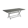 Klapptisch Caractère metall grün grau / 90 x 190 cm - für 8-10 Personen - Fermob