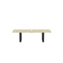 Panchina Nelson Bench legno naturale / L 022 cm - By George Nelson, 0946 - Vitra