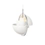 Sospensione Multi-Lite Large metallo bianco / Modulabile & orientabile - Riedizione 1973 - Gubi