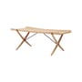 X HM13 Coffee table natural wood / Reissue 1959 - 120 x 61 x H 47 cm - &tradition