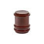 Pawn Geometric End table ceramic red / Stool - Ø 34.8 x H 44.5, cm - Serax