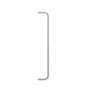Sospensione bar  metallo beige / L 58 cm - Per scaffali in metallo forato - String Furniture