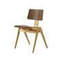 Stapelbarer Stuhl Daystak RD1 holz braun / Robin Day, 1951 - &tradition