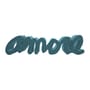 Banc Amore Ocean plastique bleu /  L 145 cm - 100% recyclé - Slide