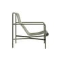 Fauteuil bas Palissade métal vert / Dossier haut - Bouroullec, 2016 - Hay