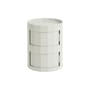 Rangement Facet Low / H 49 cm - 2 portes / Avec roulettes - Hay