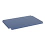 Deckel  metall blau / Für Korb Colour Crate Large 34,5 x 53 cm - Hay